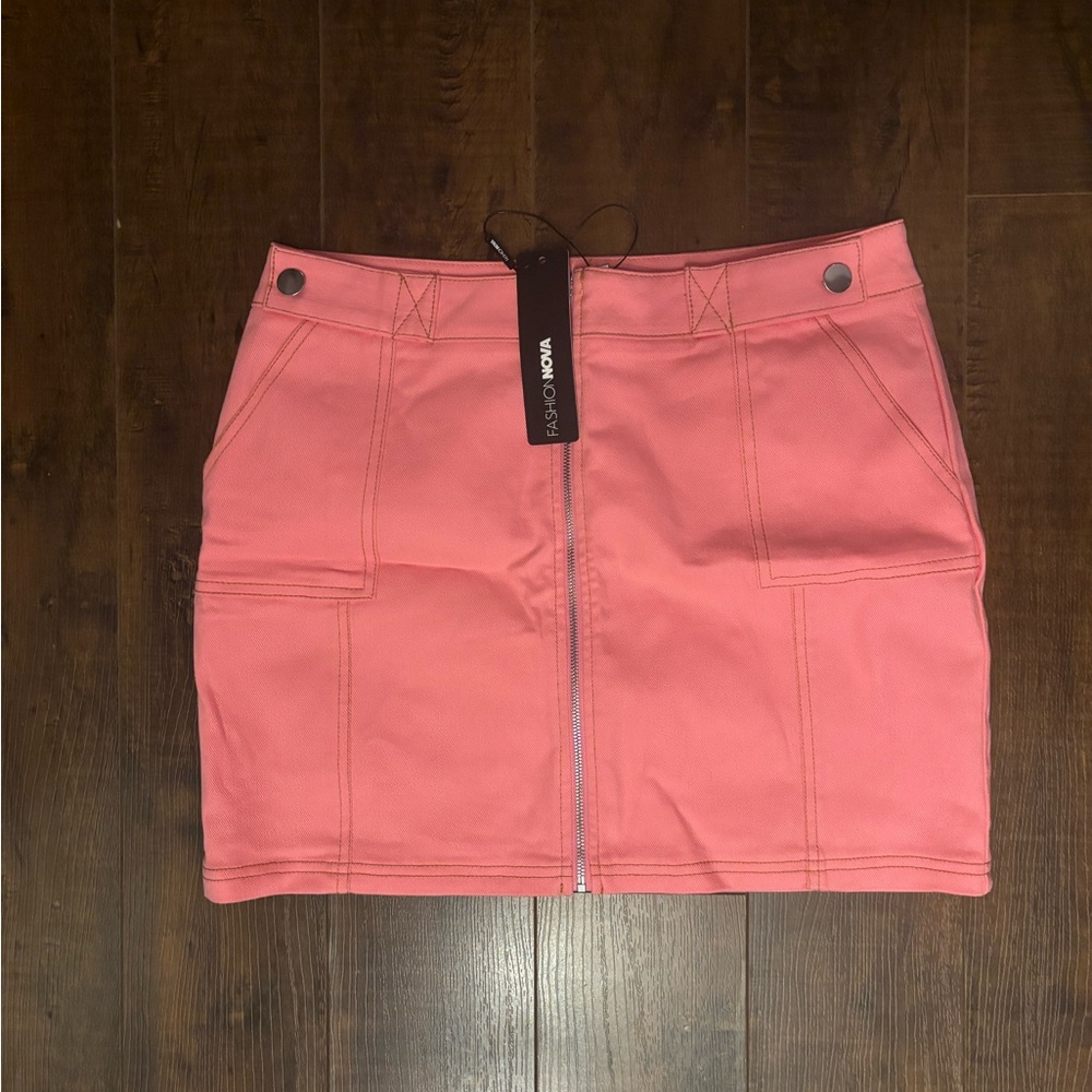 Fashion Nova pink Mini Skirt